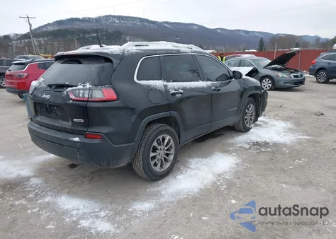 2019 Jeep Cherokee Latitude Plus 4X4 z USA, uszkodzony, nr VIN 1C4PJMLB0KD177658